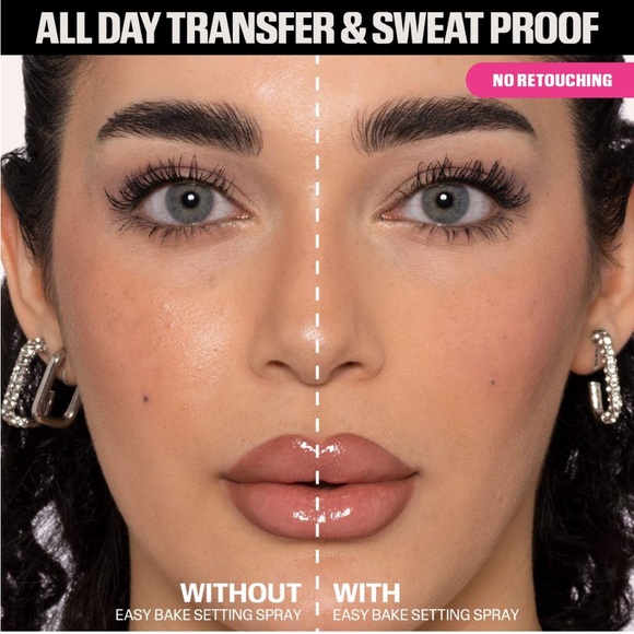 4/$30 Bundle HUDA Beauty🌸Easy Bake Blurring Liquid Setting Spray Mini Sample NIB - Picture 4 of 8